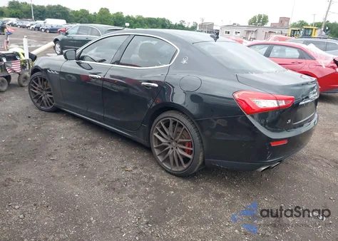 2017 Maserati Ghibli S из США, поврежденный, VIN ZAM57RSS2H1225297